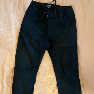 Zanerobe black jogger pants